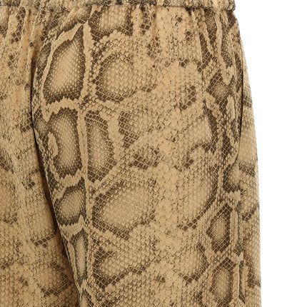 The Andamane Beige Polyester Pants