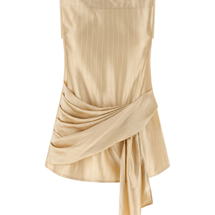 Loulou De Saison Beige Viscose Shirt