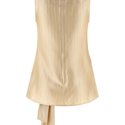 Loulou De Saison Beige Viscose Shirt