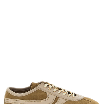 Dries Van Noten Beige Calfskin Sneakers