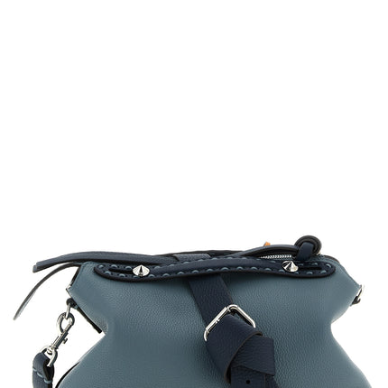 Fendi Blue Calfskin Handbag