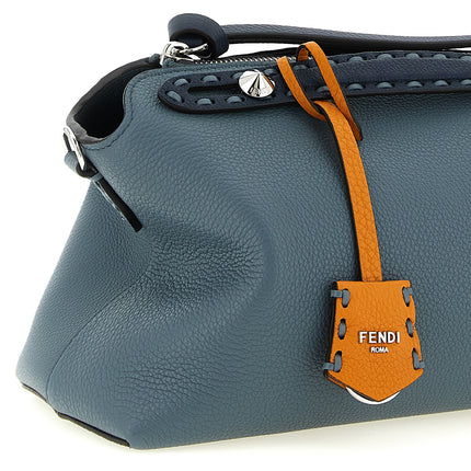 Fendi Blue Calfskin Handbag