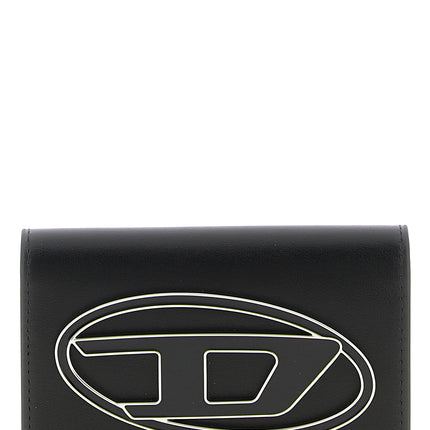 Diesel Black Leather Cardholder