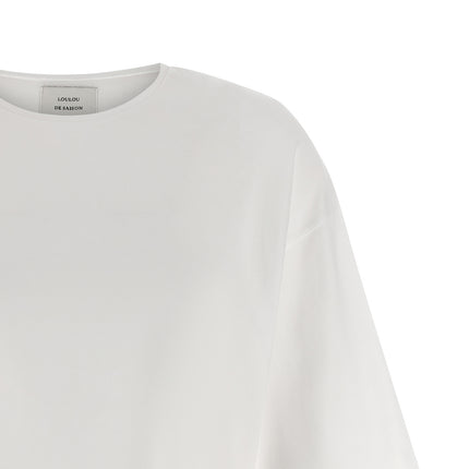 Loulou De Saison White Cotton T-Shirt