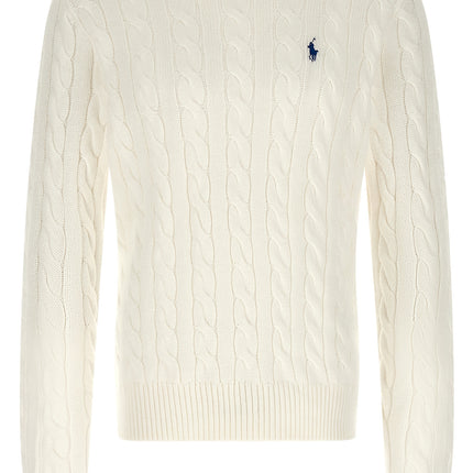Polo Ralph Lauren White Cotton Cardigan