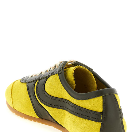 Dries Van Noten Bicolor Calfskin Sneakers