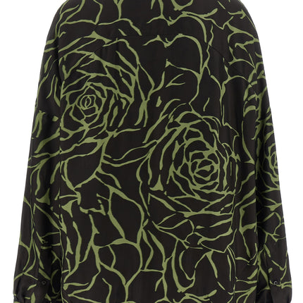 Dries Van Noten Black Viscose Blouse