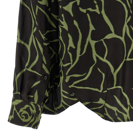 Dries Van Noten Black Viscose Blouse