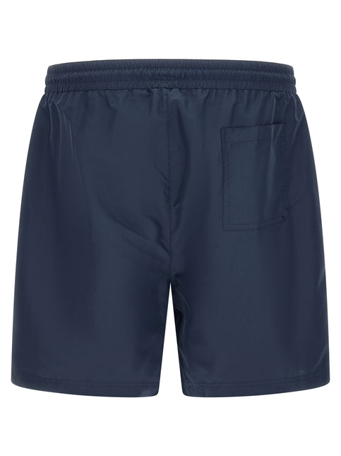 Brunello Cucinelli Blue Polyester Swim Shorts
