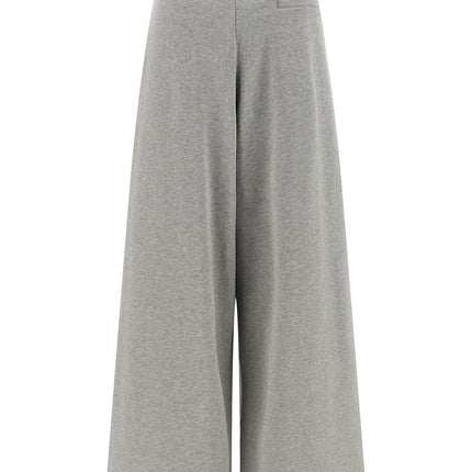 Dries Van Noten Gray Cotton Casual Pants