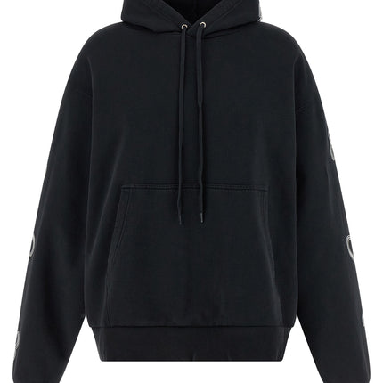 Balenciaga Black Cotton Hoodie