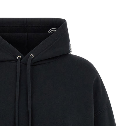 Balenciaga Black Cotton Hoodie