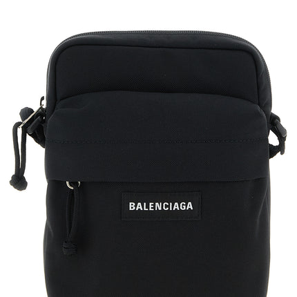 Balenciaga Black Polyamide Crossbody Bag