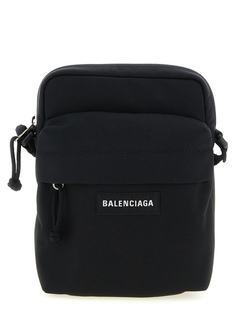 Balenciaga Black Polyamide Crossbody Bag