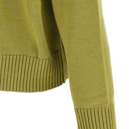 Ami Paris Bicolor Wool Cardigan