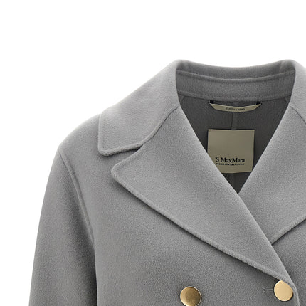 'S Max Mara Gray Virgin Wool Blazer