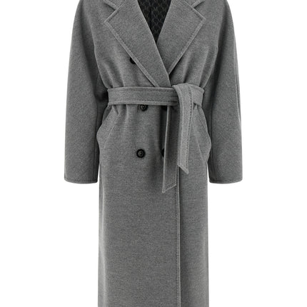 Max Mara Gray Virgin Wool Coat