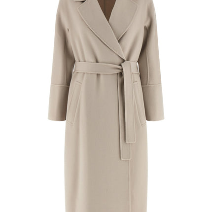 'S Max Mara Beige Virgin Wool Coat