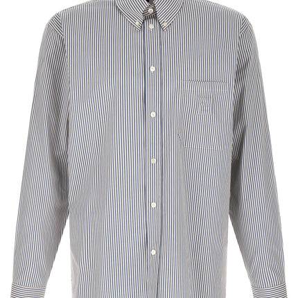 Fendi Blue Cotton Blouse