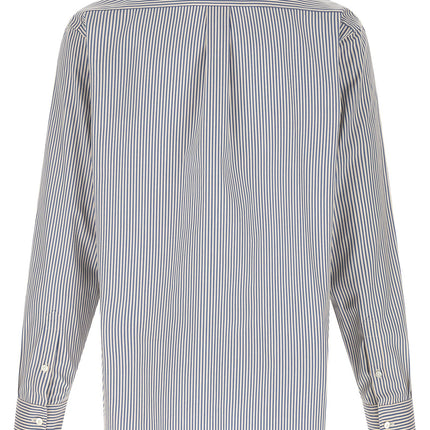 Fendi Blue Cotton Blouse