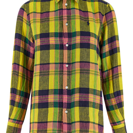 Polo Ralph Lauren Multicolor Linen Blouse