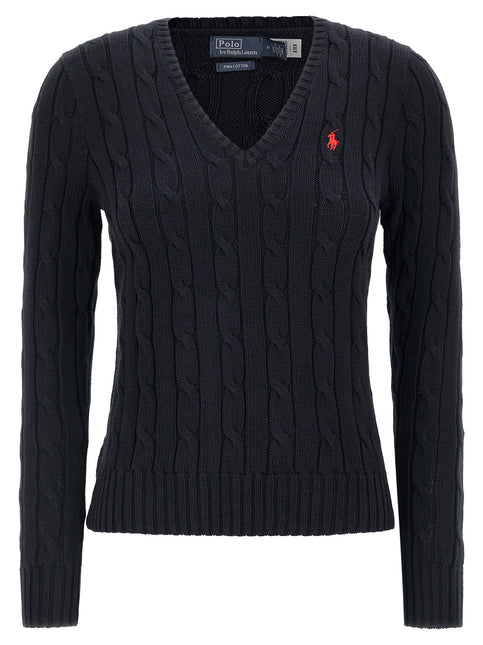 Polo Ralph Lauren Blue Cotton Cardigan