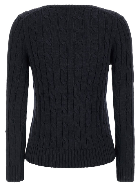 Polo Ralph Lauren Blue Cotton Cardigan