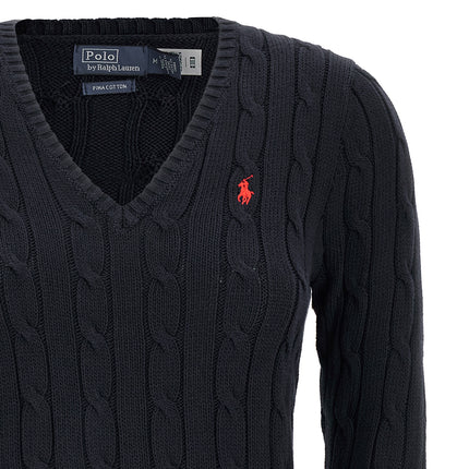Polo Ralph Lauren Blue Cotton Cardigan
