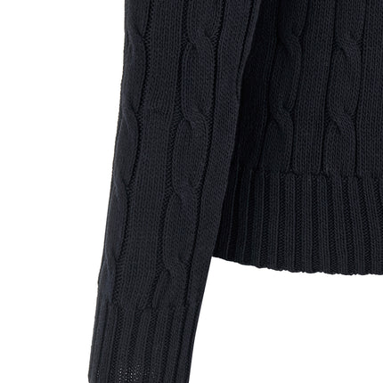 Polo Ralph Lauren Blue Cotton Cardigan