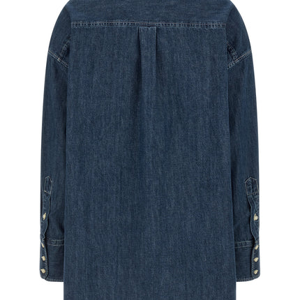 Polo Ralph Lauren Blue Cotton Blouse