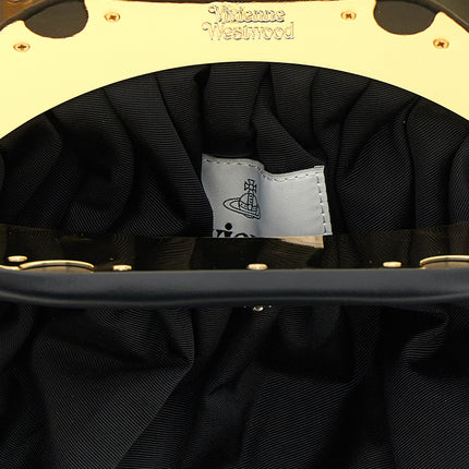 Vivienne Westwood Black Viscose Clutch Bag