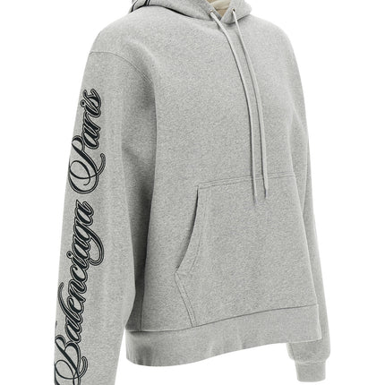 Balenciaga Gray Cotton Sweatshirt
