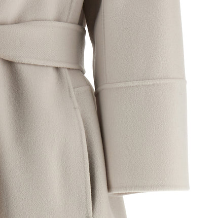 'S Max Mara Beige Virgin Wool Coat