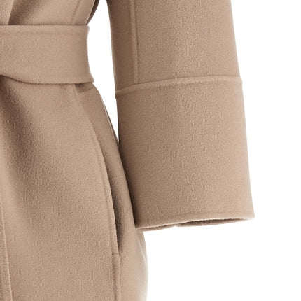 'S Max Mara Beige Virgin Wool Coat