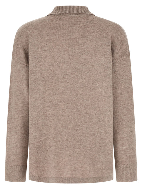 'S Max Mara Beige Wool Cardigan