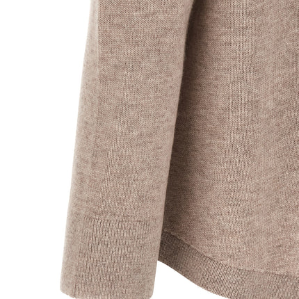 'S Max Mara Beige Wool Cardigan