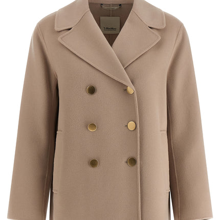 'S Max Mara Beige Virgin Wool Blazer