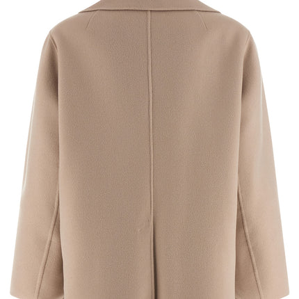'S Max Mara Beige Virgin Wool Blazer