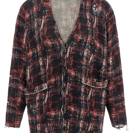 R13 Multicolor Linen Cardigan
