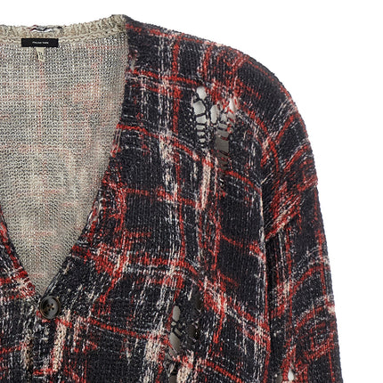 R13 Multicolor Linen Cardigan