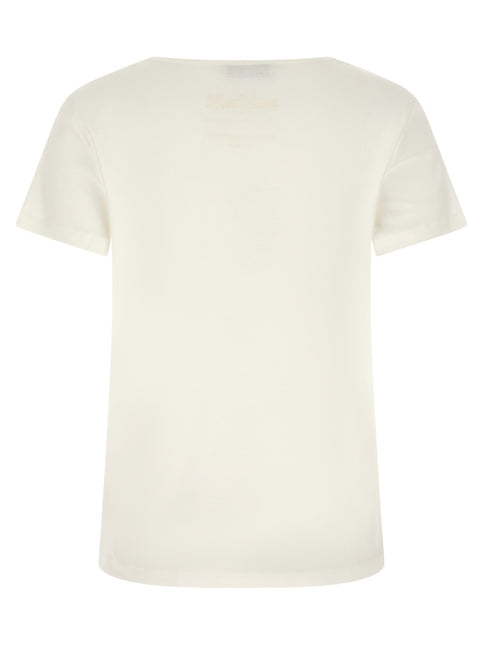 'S Max Mara White Cotton T-Shirt