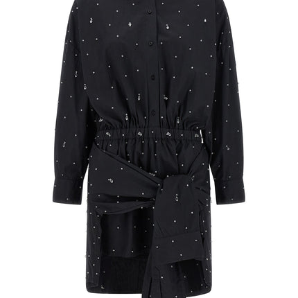 Giuseppe Di Morabito Black Cotton Short Dress