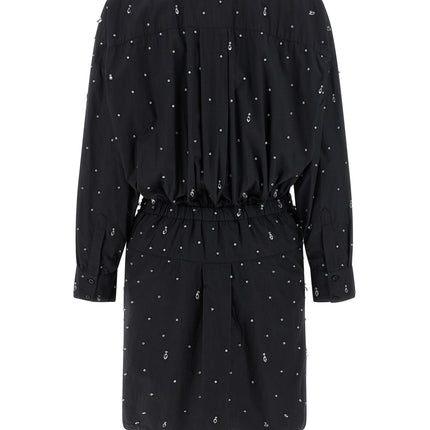 Giuseppe Di Morabito Black Cotton Short Dress