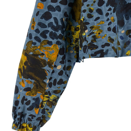 Fendi Blue Polyester Shell Jacket