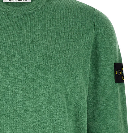 Stone Island Bicolor Cotton Cardigan