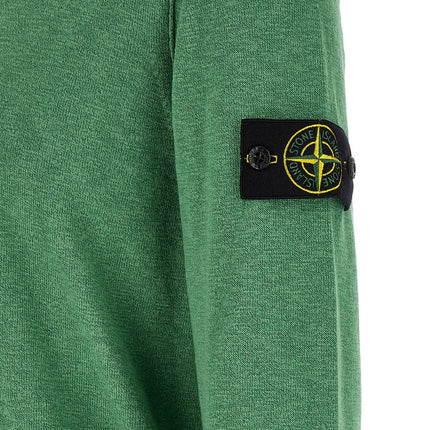 Stone Island Bicolor Cotton Cardigan