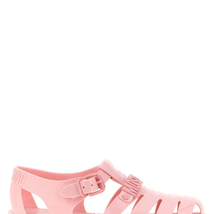 Moschino Multicolor Pvc Flat Sandals