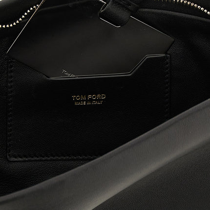 Tom Ford Black Lambskin Clutch Bag