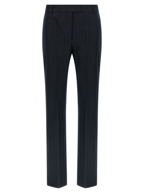 'S Max Mara Blue Cotton Flared Pants
