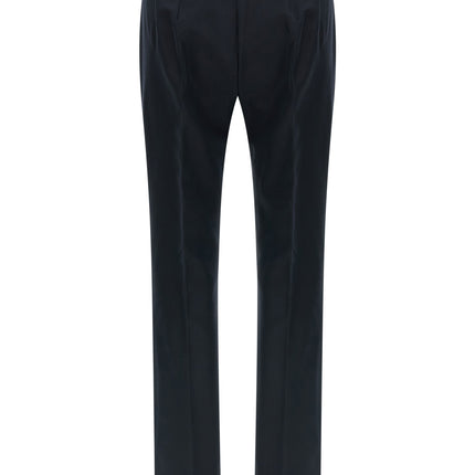 'S Max Mara Blue Cotton Flared Pants